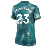 Maglie da calcio Tottenham Hotspur Pedro Porro #23 Terza Maglia Femminile 2024-25 Manica Corta